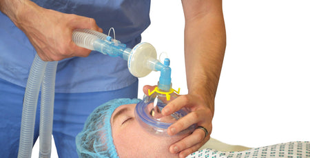 Flexicare 038-01-616U Anesthesia Breathing Circuit Expandable Tube 96 Inch Tube Dual Limb Adult 3 Liter Bag