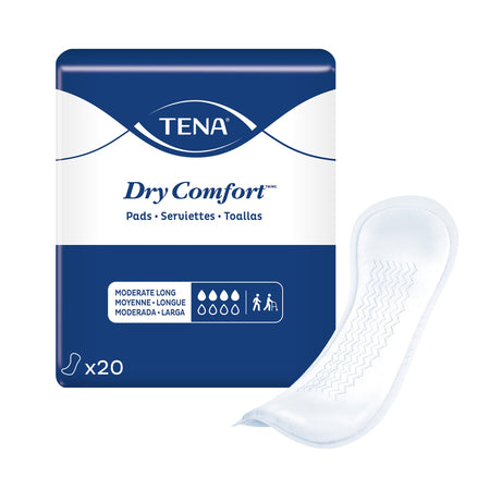 Essity 57253 TENA Dry Comfort Bladder Control Pad, One Size Fits Most, 12 Inch Length