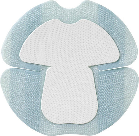 Coloplast 33406 Biatain Silicone Foam Dressing, 7 x 7 Inch, 5 to 12 Inch Length, Blue