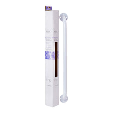 McKesson Wall Grab Bar, White Steel, 24-Inch Length