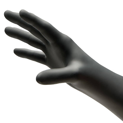 NitriDerm® Ultra Black Nitrile Exam Glove, Small, Black