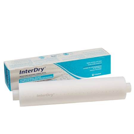 Coloplast 7910 InterDry Ag Textile, Silver Complex, 10 in. x 12 ft. Roll