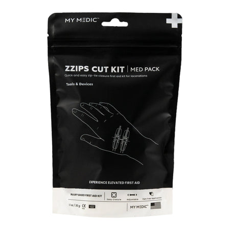MyMedic MM-SPL-MD-PK-ZZIP-CUT-EA Med Packs Zzips First Aid Kit for Cuts