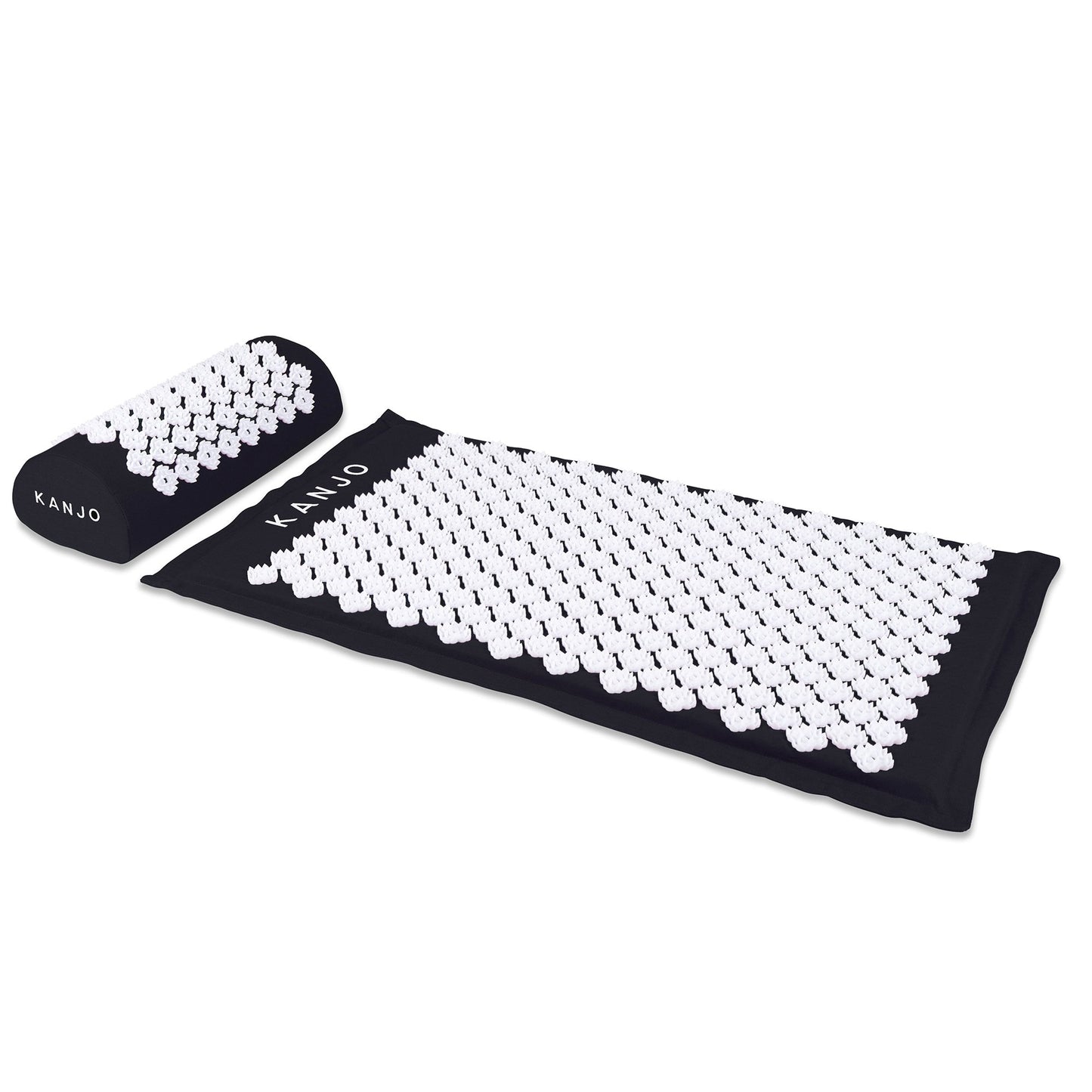 Kanjo Memory Foam Acupressure Mat Set, Black