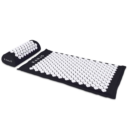 Kanjo Memory Foam Acupressure Mat Set, Black