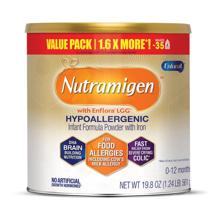 Mead Johnson 897301 Enfamil Nutramigen with Enflora LGG Infant Formula, 19.8-ounce can