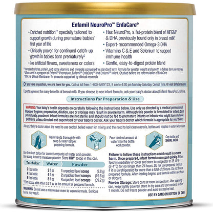 Enfamil® NeuroPro™ Enfacare® Infant Formula, Powder, 12.8-ounce can