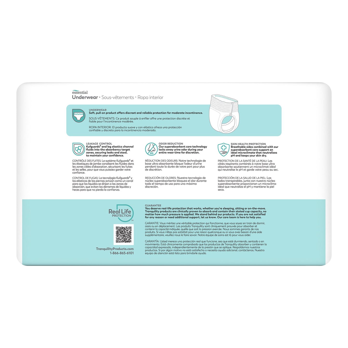 ComfortCare™ Absorbent Underwear, Small
