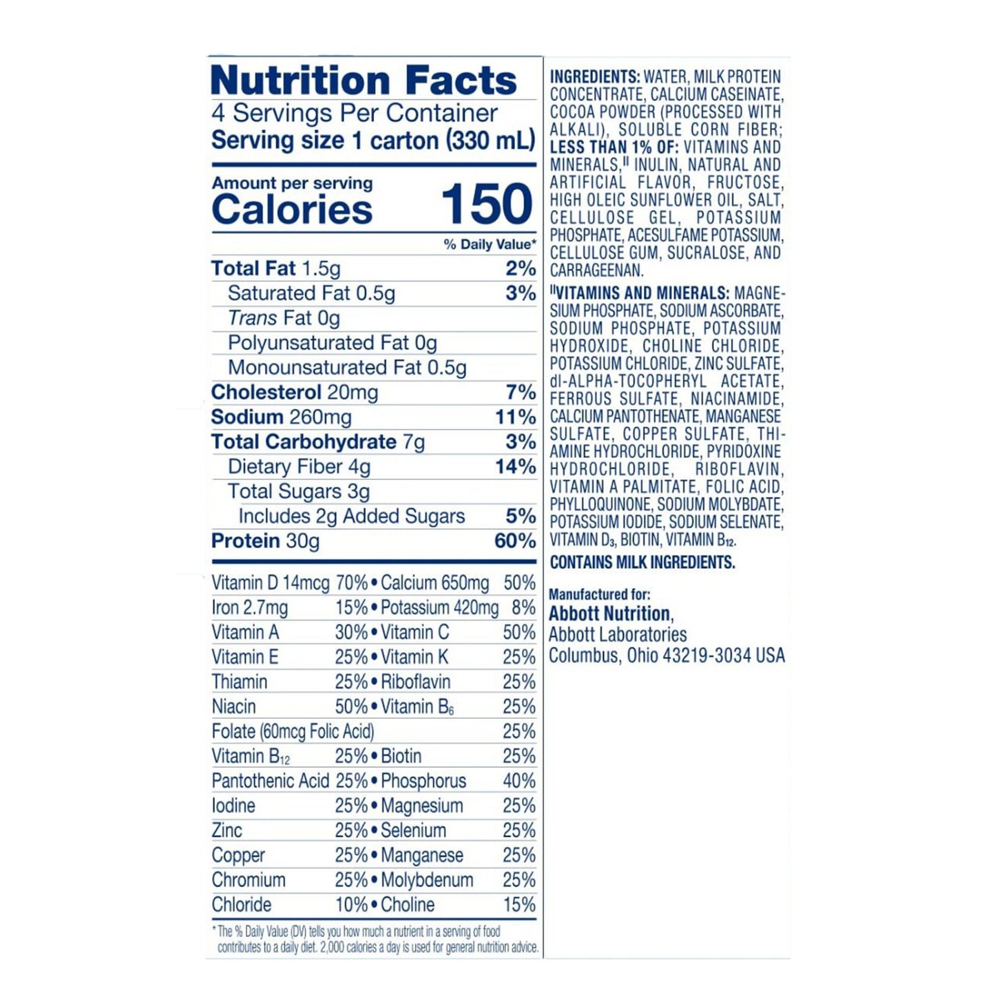 Glucerna® Protein Smart Shake, Chocolate