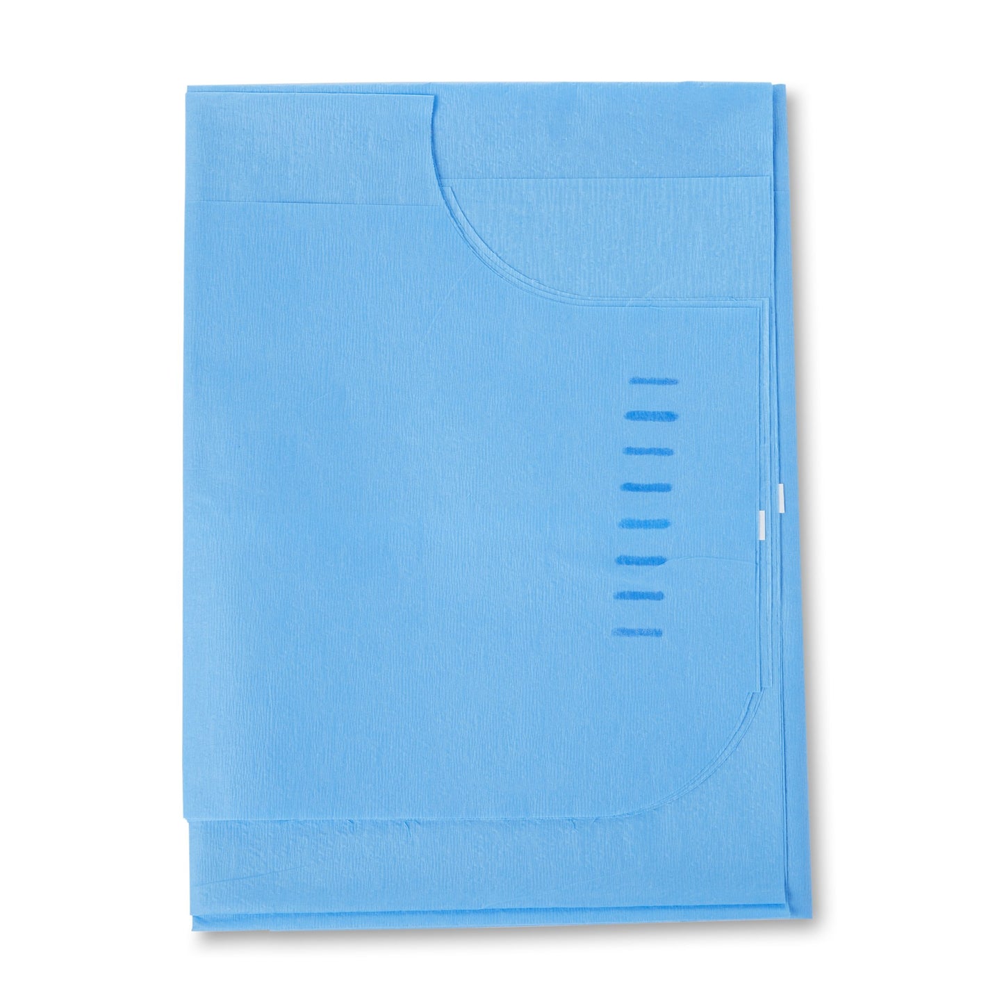McKesson Patient Exam Gown, One Size Fits Most, Blue