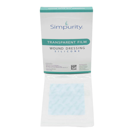 Safe N Simple SNS57245 Simpurity Transparent Film Dressing, 4 x 5 Inch