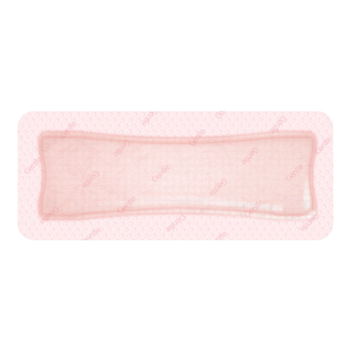 Smith and Nephew Silicone Dressing Allevyn Gentle Border 4 X 8 Inch With Border Film Backing Silicone Gel Adhesive Rectangle Sterile