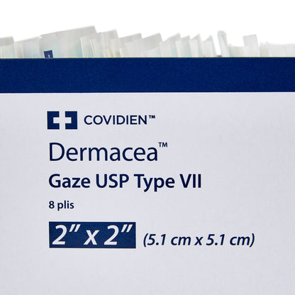Dermacea™ Sterile USP Type VII Gauze Sponge, 2 x 2 Inch, 8-Ply