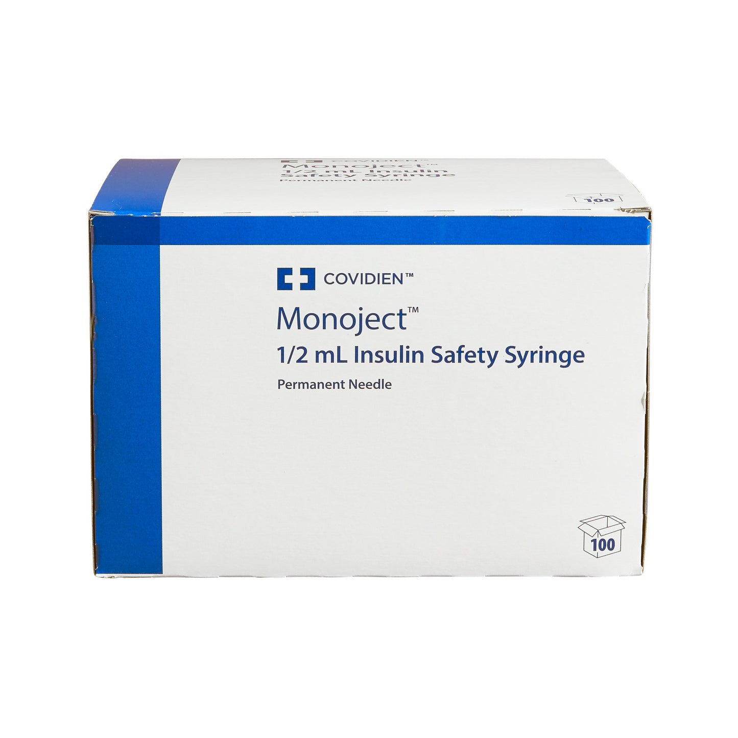 Monoject™ Insulin Syringe with Needle, 29 Gauge, 1/2 Inch Needle Length