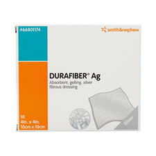 Durafiber Ag Silver Dressing, 4 x 4 Inch