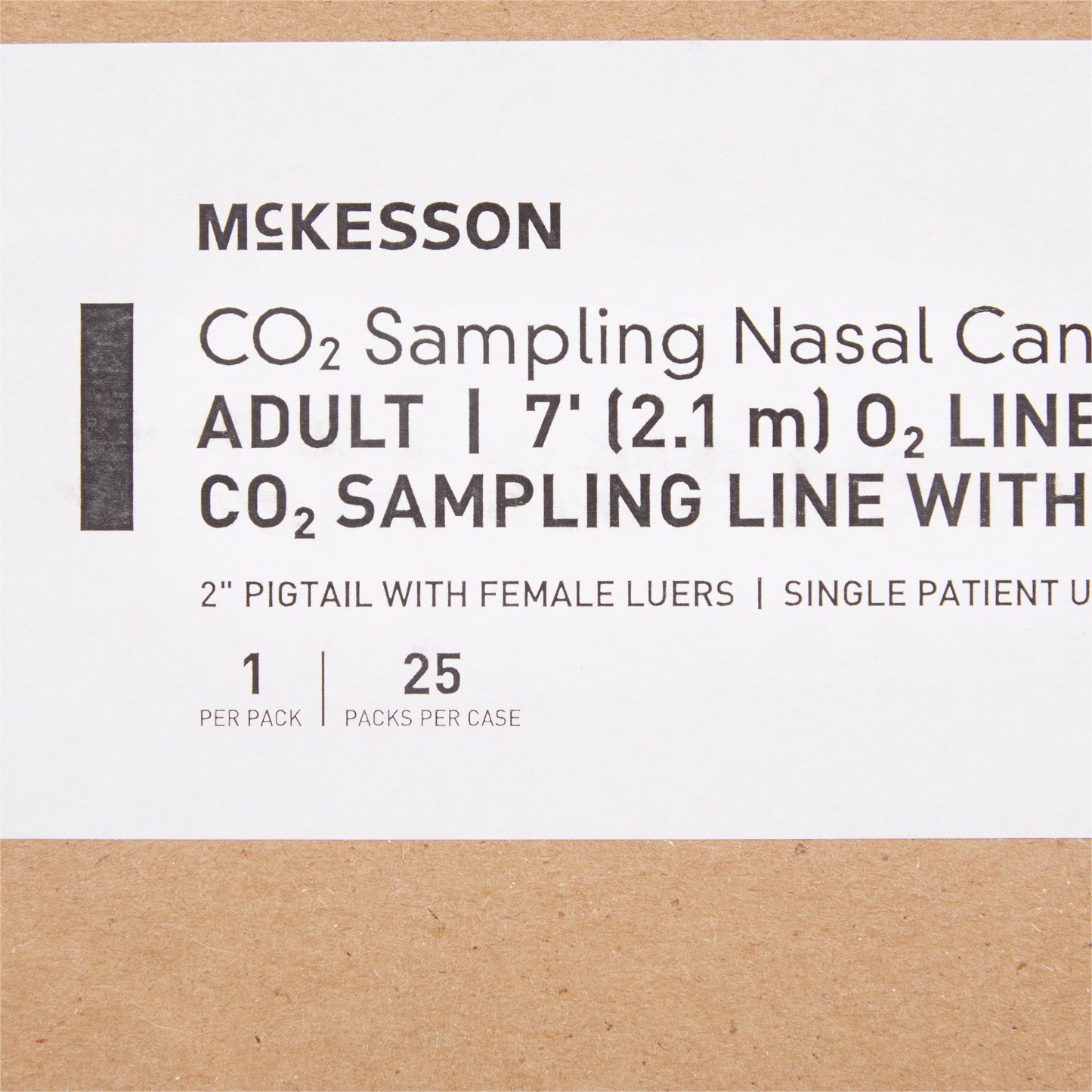McKesson ETCO2 Nasal Sampling Cannula with O2 Delivery