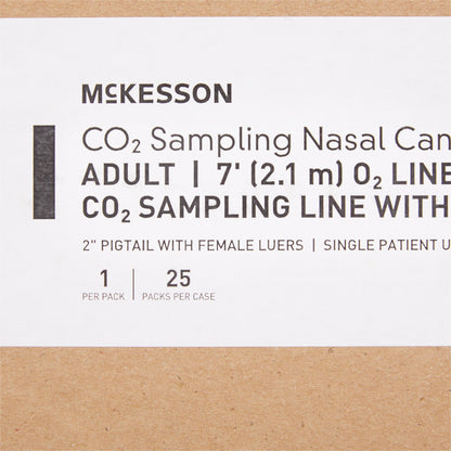 McKesson ETCO2 Nasal Sampling Cannula with O2 Delivery