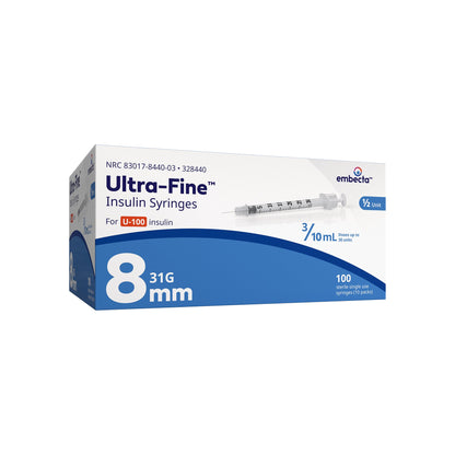 Ultra-Fine™ Insulin Syringe with Needle
