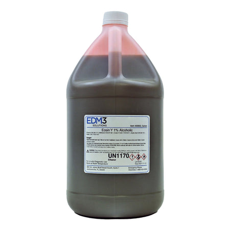 EDM 3 LLC 400693 Eosin Y Stain 1% Alcoholic 1 gal.