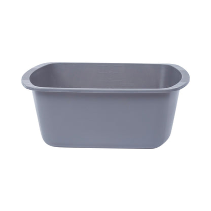 McKesson Wash Basin, Rectangle, 7 Quart, Gray