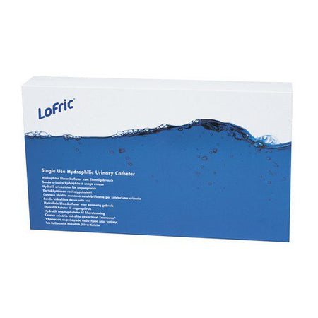 Wellspect 4441040 LoFric Origo Lofric Urethral Catheter, 10 Fr., 16 Inch, Coude Tip