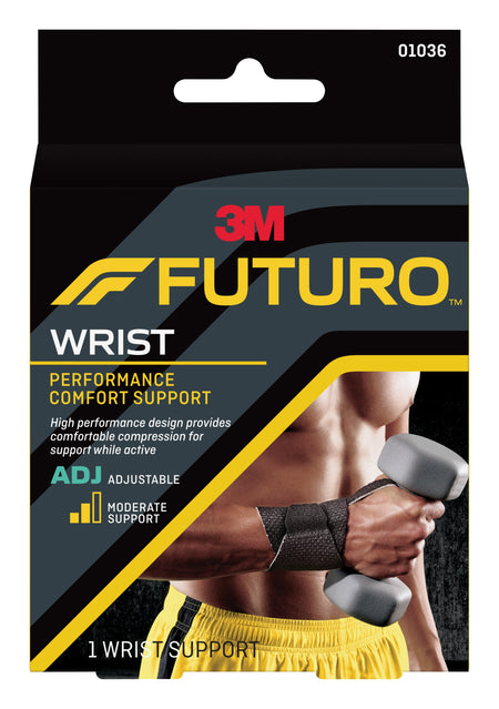 3M 971880 Futuro Performance Comfort Wrist Support, One Size Fits Most