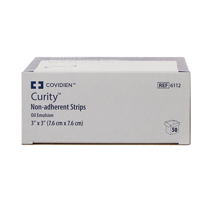 Curity™ Oil Emulsion Impregnated Dressing, 3 x 3 Inch