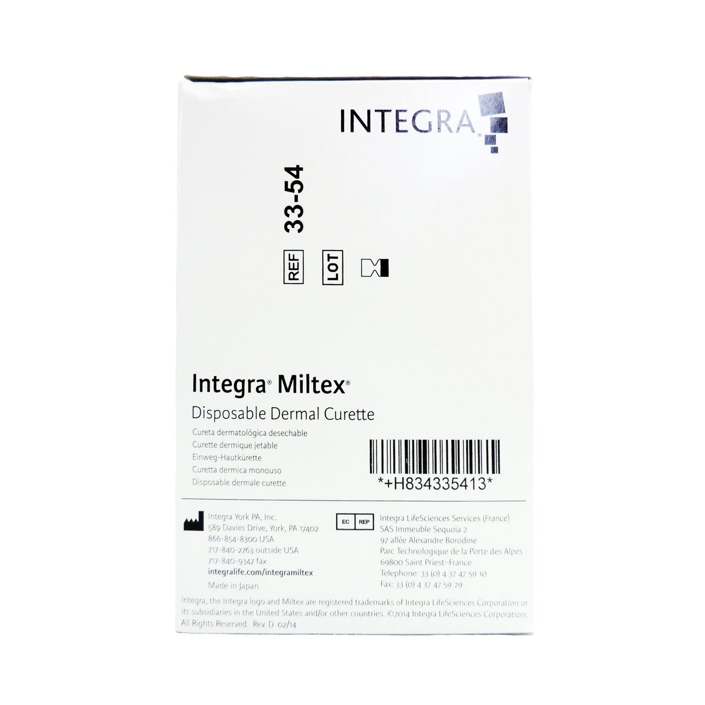 Miltex® Disposable Dermal Curette, 4 mm