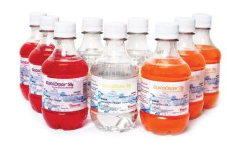 Cardinal B2495-9B Glucose Tolerance Beverage GlucoCrush Lemon-Lime 50 Gram Pregnant Women 10 oz. per Bottle