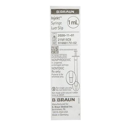 Injekt™ General Purpose Syringe, 1 mL