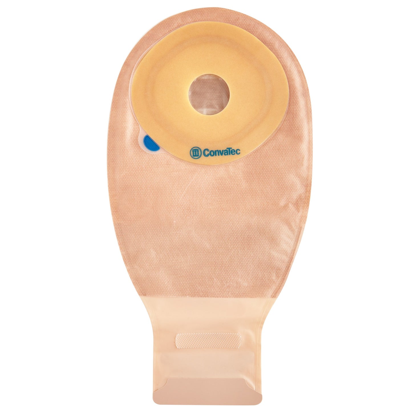 Ostomy Pouch Esteem®+ One-Piece System 12 Inch Length Flat, Pre-Cut 1-3/8 Inch Stoma Drainable
