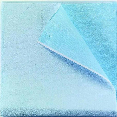 Tidi® Everyday Blue Stretcher Sheet, 40 x 72 Inch
