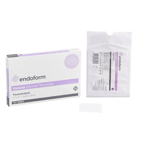 Aroa Biosurgery Inc 529312 Endoform Natural Dermal Template Fenestrated Collagen Dressing