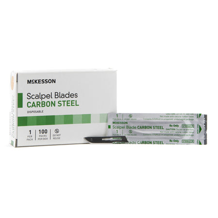 McKesson Carbon Steel Surgical Blade, Size 10