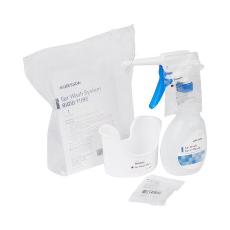 McKesson Ear Wash System Kit with Rigid Tube and 23 Ear Tips
