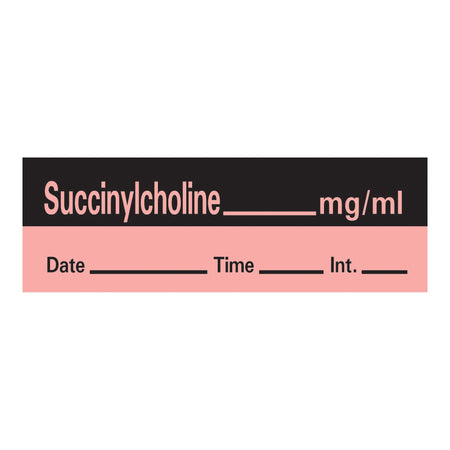 PDC Healthcare AN-20 Timemed Drug Label, Succinylcholine mg/mL Date_Time_Int
