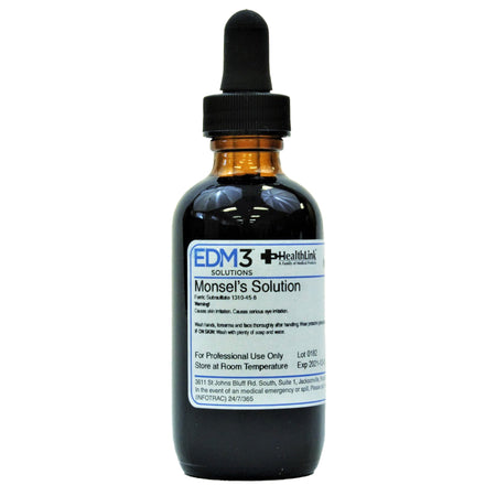 EDM 3 LLC 400491 3 Heathlink Monsel's Solution (Ferric Subsulfate), 2 oz. Dropper Bottle