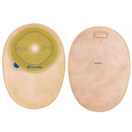 ConvaTec 416707 Esteem + One-Piece Closed End Opaque Filtered Ostomy Pouch