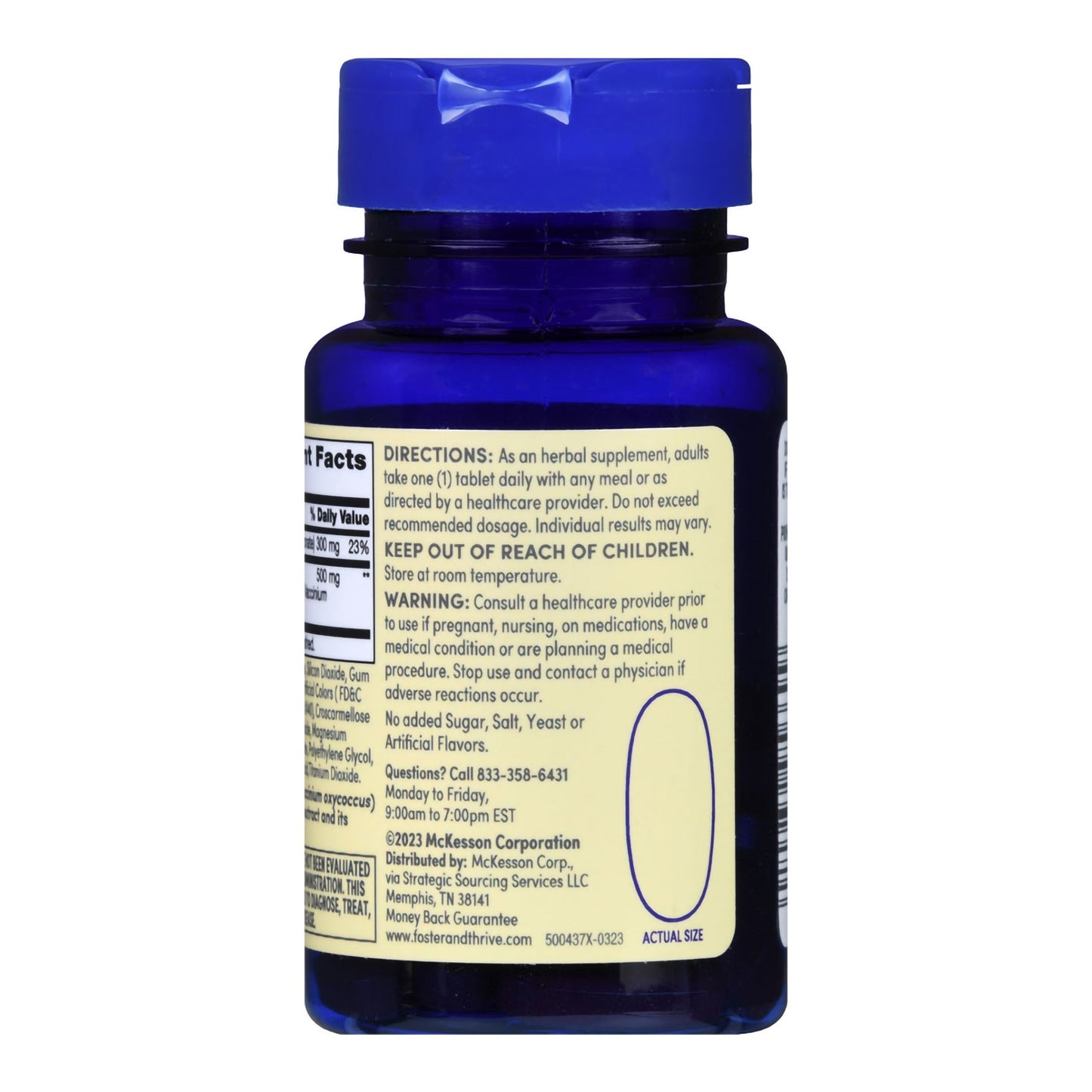 Foster & Thrive™ Cranberry Plus Probiotic with Vitamin C Urinary Tract Support