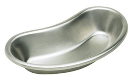 Emesis Basin Miltex® Instruments Silver 12 oz. Stainless Steel Reusable