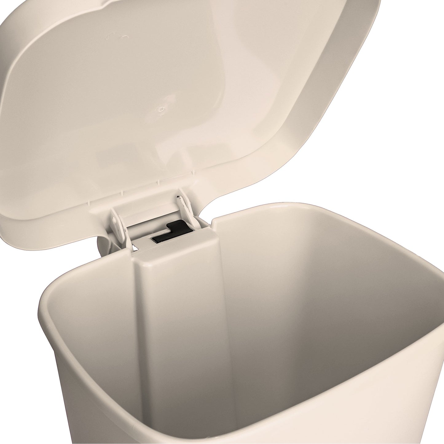 Trash Can McKesson 32 Quart / 8 gal. Beige Plastic Rectangular