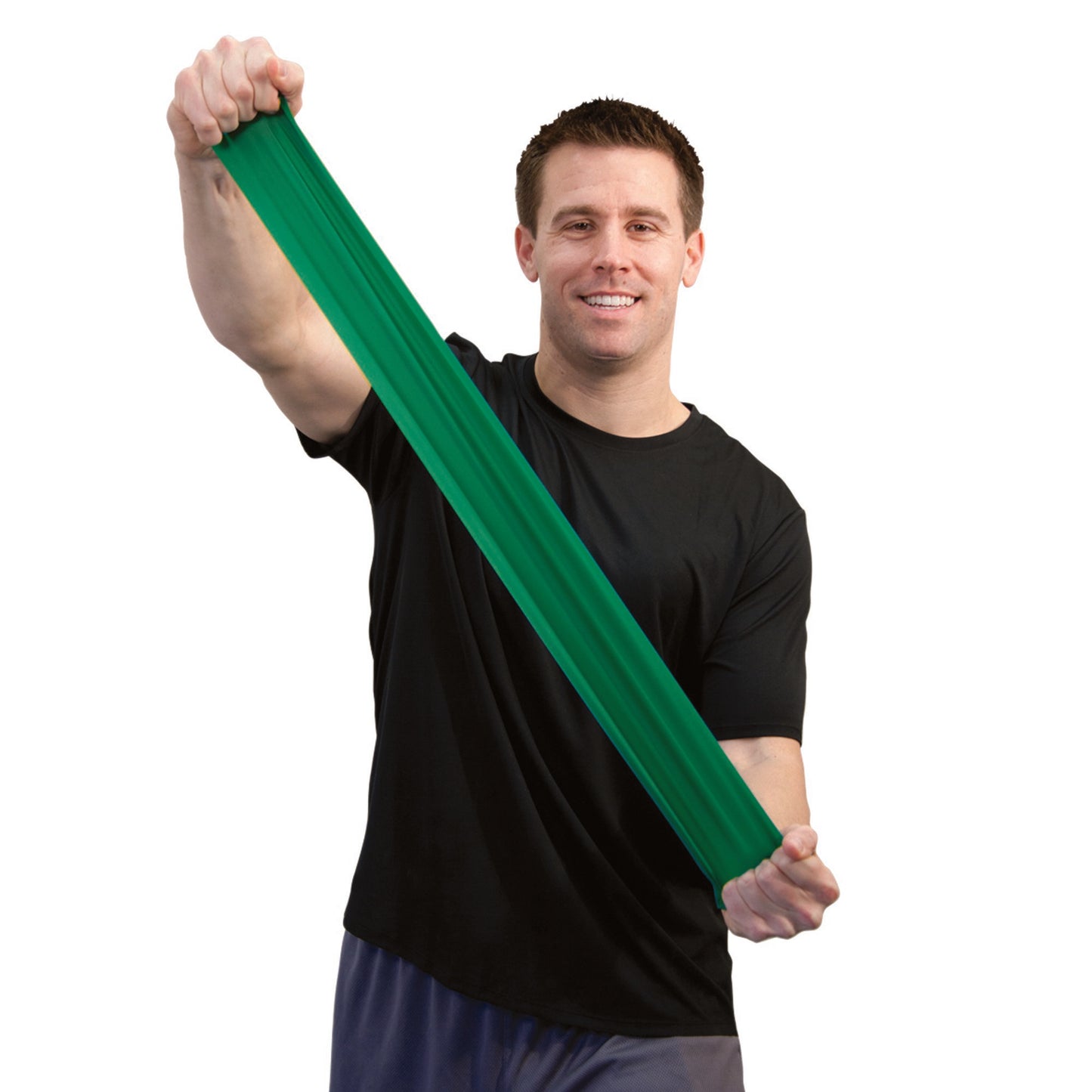 Sup-R Band® Exercise Resistance Band, Green, 5 Inch x 50 Yard, Medium Resistance