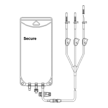 EVA Empty Bag Secure® 1000 mL
