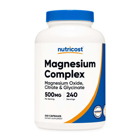 Nutricost NTC404101 500 mg Magnesium Complex Extra Strength
