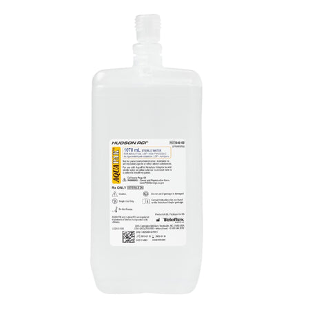 Medline HUD04000 Aquapak Respiratory Therapy Solution, 1,070 mL