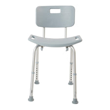 McKesson Aluminum Bath Bench, 15½ – 19½ Inch Height