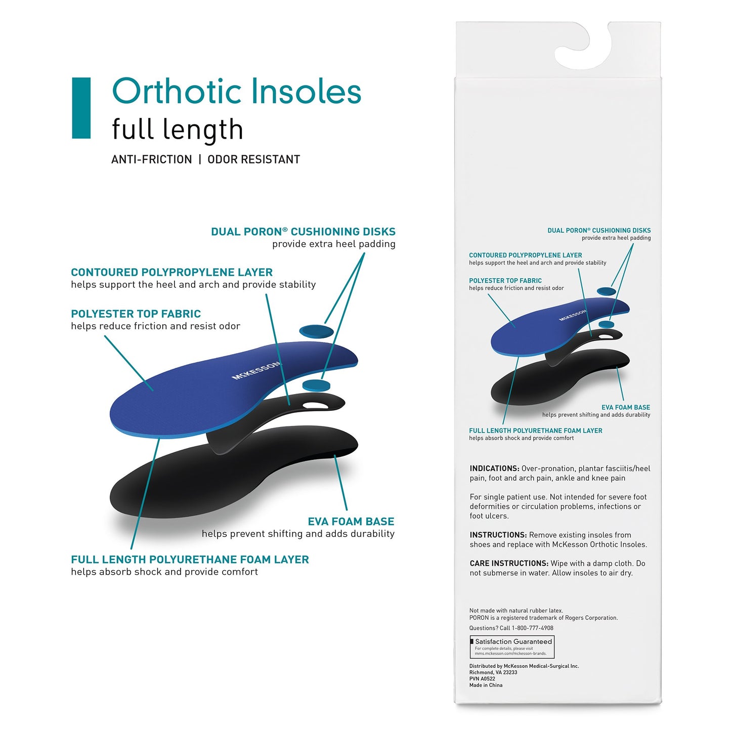 McKesson Insole, Size B