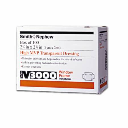 Smith & Nephew 66004009 IV3000 1-Hand Delivery Moisture Responsive Catheter Dressing