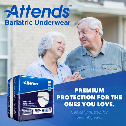 Attends® Bariatric Ultimate Absorbent Underwear, 3X-Large
