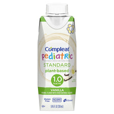 Compleat® Pediatric Standard Plant-Based 1.0 Cal Tube Feed Formula, Vanilla